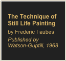 The Technique of Still Life Paintingby Frederic TaubesPublished by Watson-Guptill, 1968